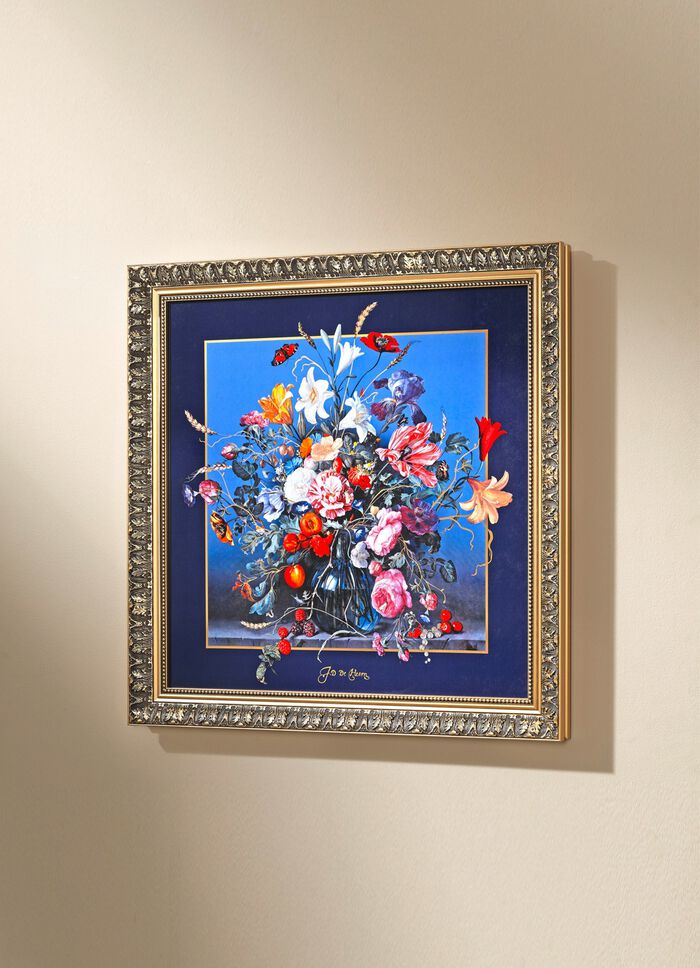 Goebel-schilderij voorzien van echt gouden laagje 