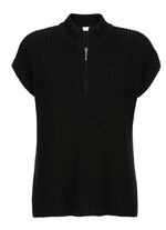 Sweatervest in pareltand 