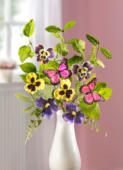 Viooltjestakken, set van 2 