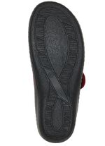 ELENA EDEN, klassieke damesmuiltjes, breedte H, met uitneembaar voetbed ROOD