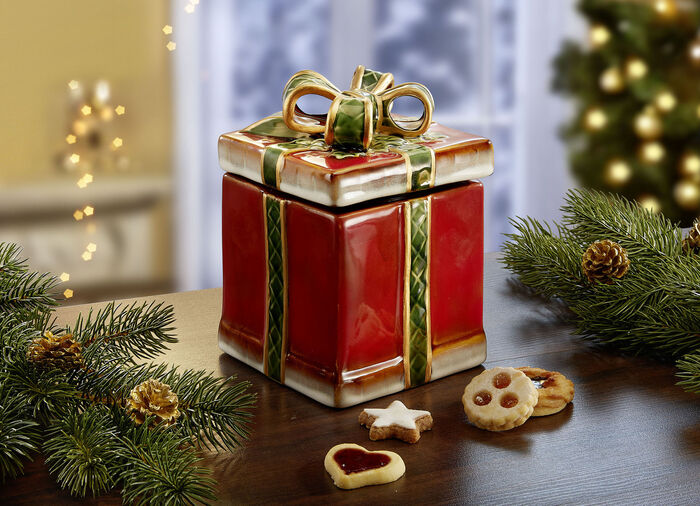 Gebaksblik gemaakt van hoogwaardig porselein 