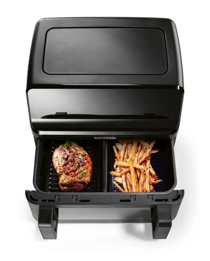 Digitale heteluchtfriteuse met touchdisplay 