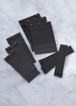 BH-verlengset, 9 stuks ZWART