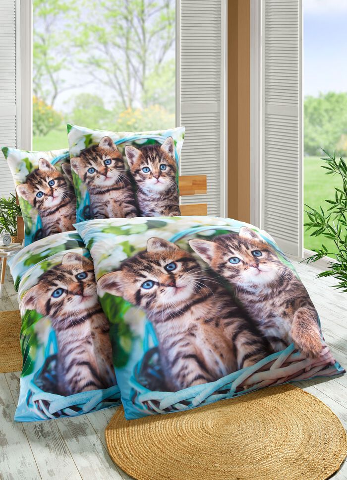 Bettw&auml;sche-Garnitur in Microfaser-Qualit&auml;t 