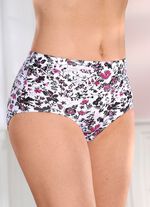 Set van vier slips met elastische band 