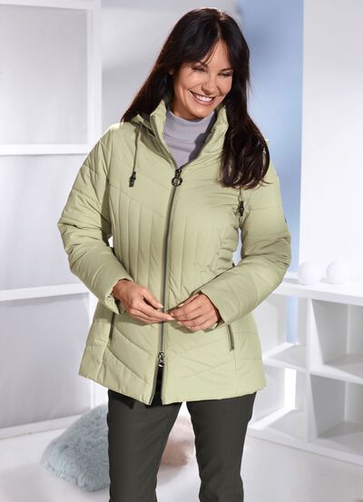 Jas met afneembare capuchon 