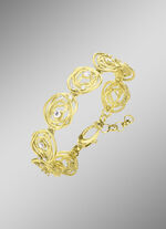 Matte armband met zirkonia 