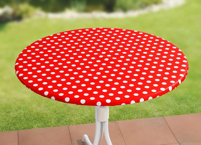 Wasbaar uitgerekt tafelkleed ROOD