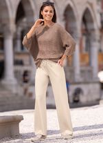 Trendy broek met modieuze pasvorm 