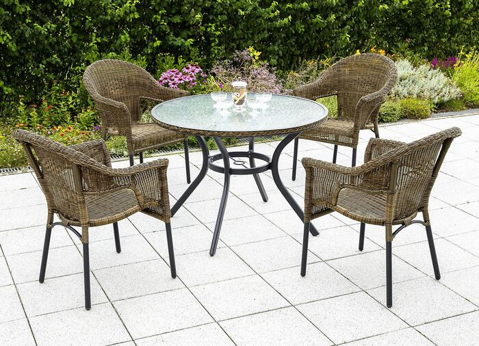 Ravenna tuinmeubelset, 5-delig 