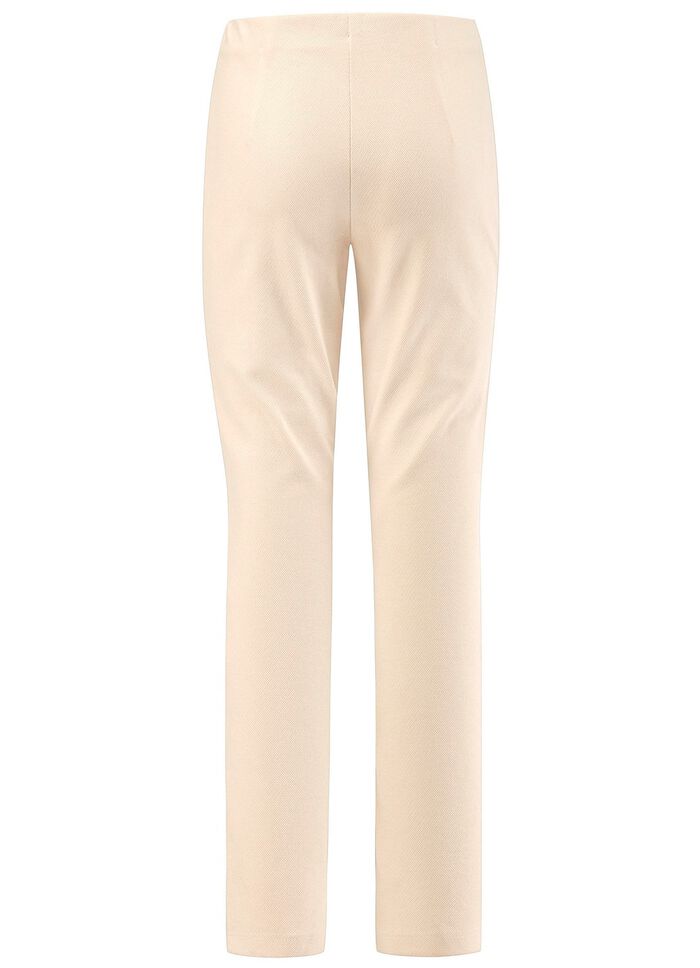 Broek met aangeknipte tailleband 