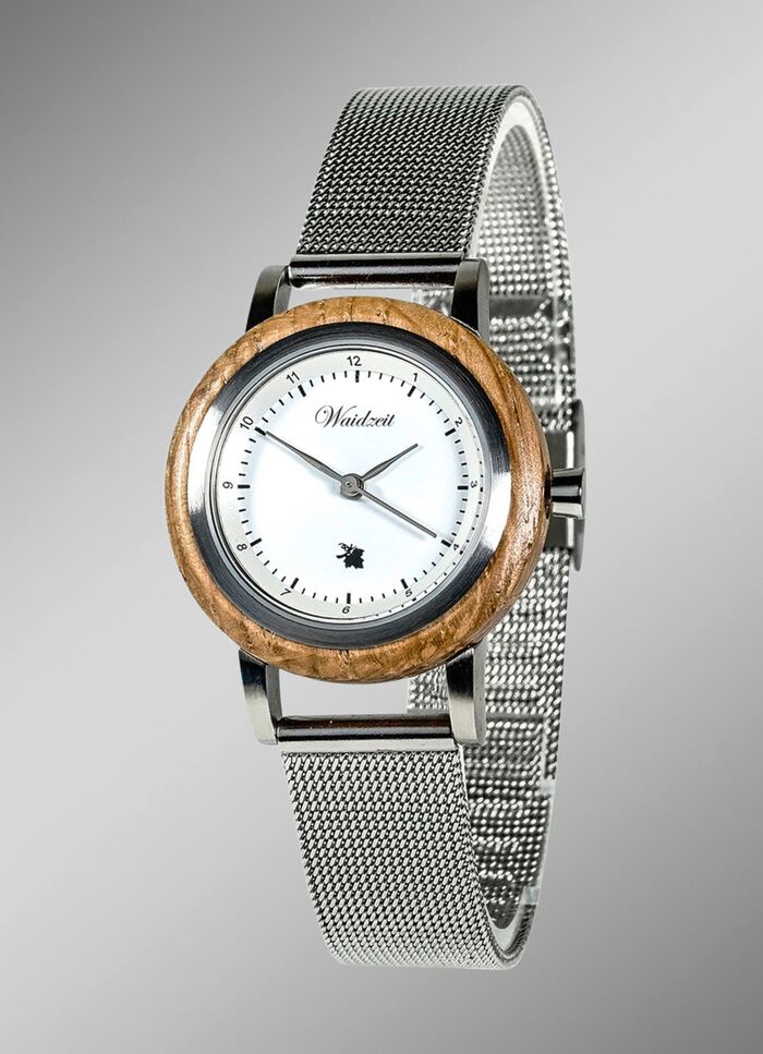 Dameshorloge met mesh band 