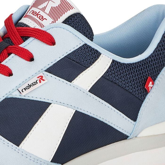 Rieker sneakers met klassieke vetersluiting BLAUW