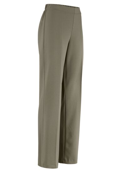 Chique broek met uitlopende enkels 