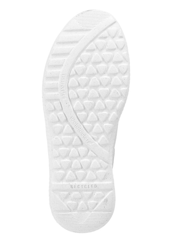 Waldläufer, comfortabele dames veterschoenen, breedte K, met uitneembaar voetbed BLEU-SILBER