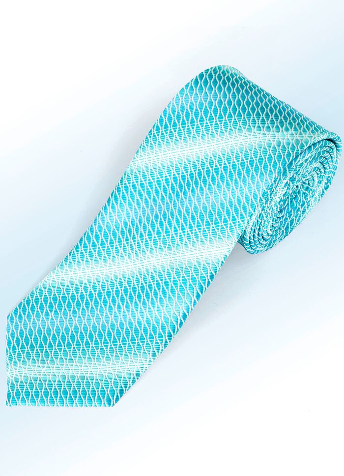 Stropdas in 5 kleuren TURQUOISE