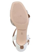 Peter Kaiser sandalen met strass steentjes WIT