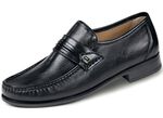 Mocassin-loafers van Chevreau-leer 