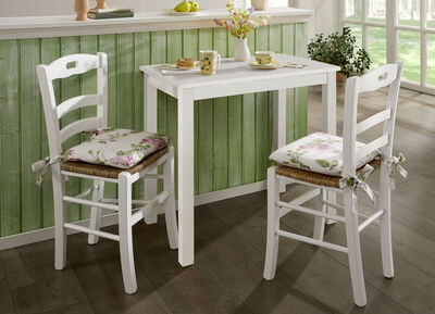 Eetkamerstoelen, set van 2, gemaakt van massief beukenhout 