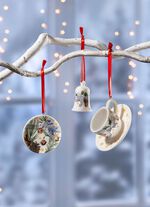 Minihangers, set van 3, van Hutschenreuther 