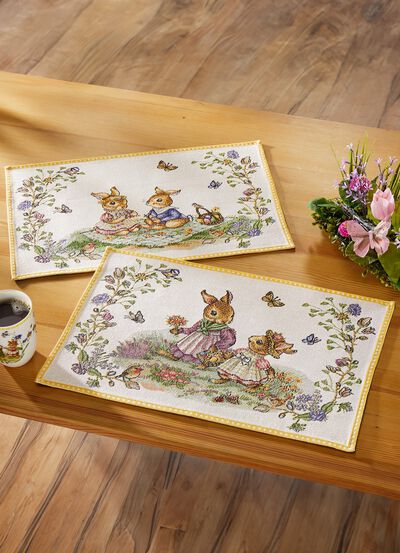 Prachtige placemats van Villeroy & Boch 