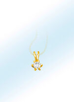 Solitaire-kettinghanger met Venetiaanse ketting 