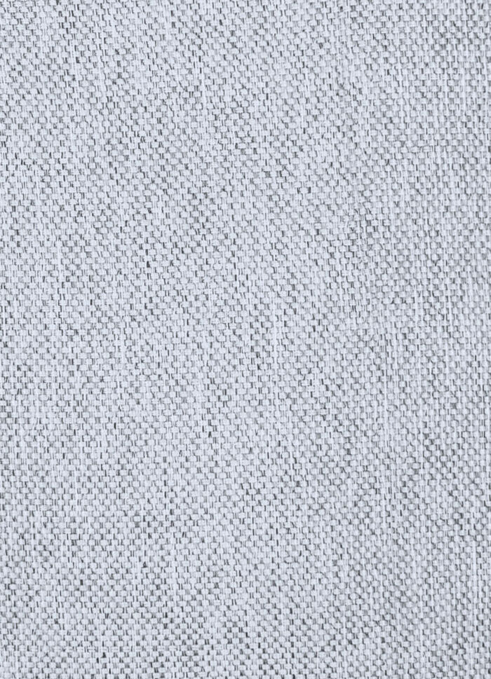 Ondoorzichtige verduisterende sjaal in gestructureerde linnenlook GRIJS