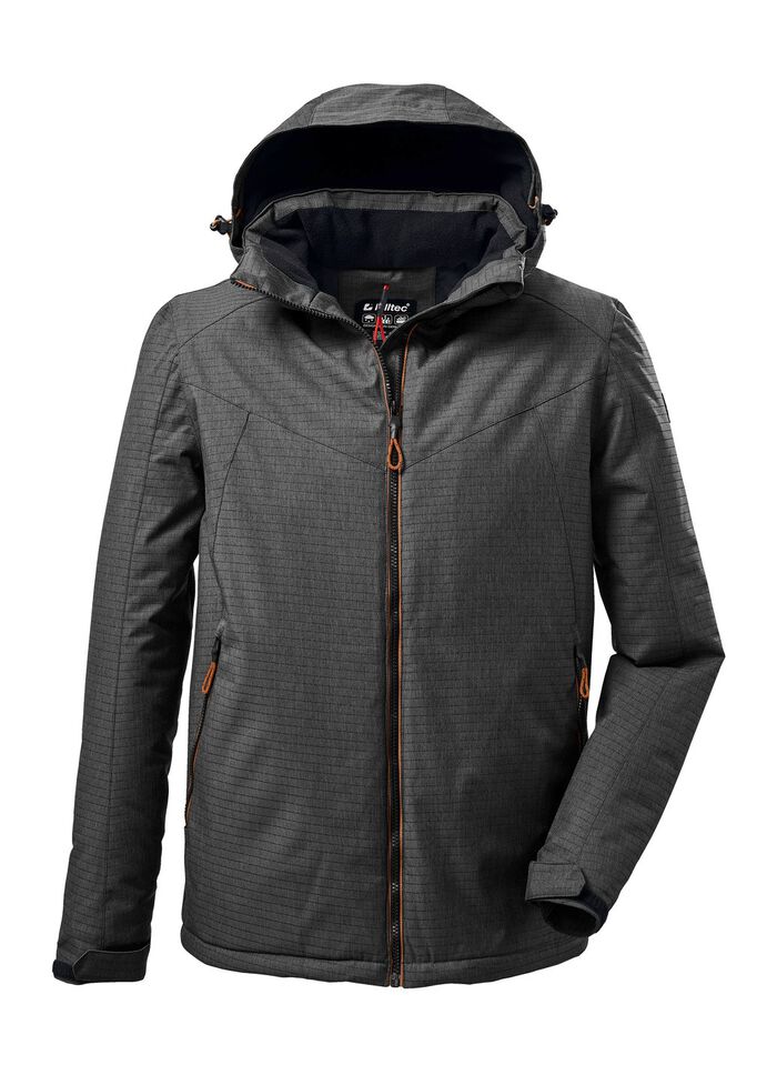 Sportieve functionele herenjas ANTRACIET