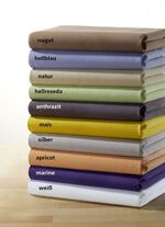 Hoeslakens met Sanfor-afwerking MARINE