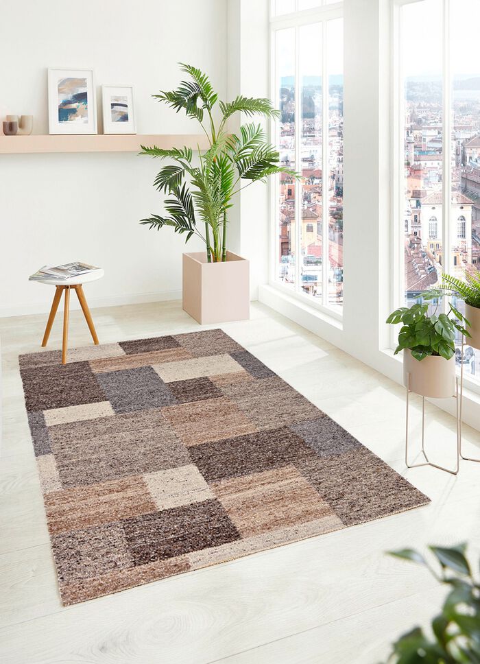 Bruggen en tapijten van scheerwol 