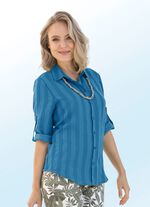 Geweldige combinatieblouse met overhemdkraag 