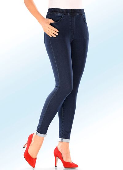 Superzachte jegging-jeans 