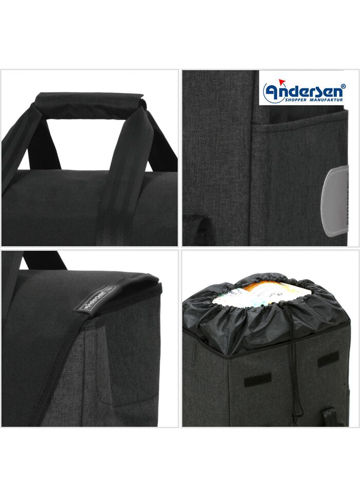 Andersen winkelscooter met zitje 