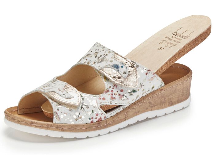 ELENA EDEN, comfortabele damesslippers, wijdte H, met uitneembaar voetbed 