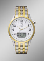 Radiogestuurd herenhorloge met roestvrijstalen bandkast 