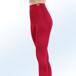 Twee-pack leggings met biologisch katoen 1X ROOD, 1X ZWART