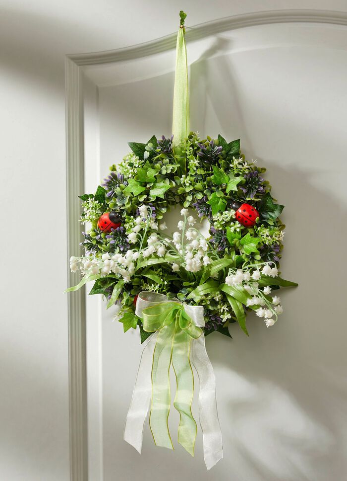 Lenteachtige wandkrans 