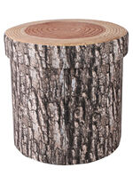 Boomstamkruk met opbergmogelijkheid 