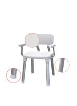 Douche- en badstoel voor veilig douchen en baden 