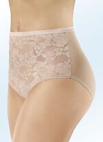 Pak van drie vormende slips met elastisch kant aan de voorzijde 