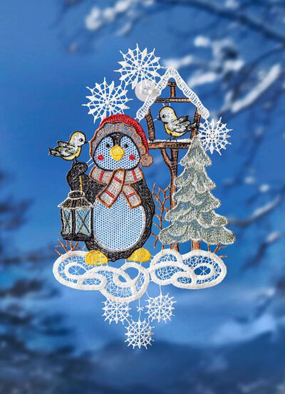 Raamschilderij "Penguin" 