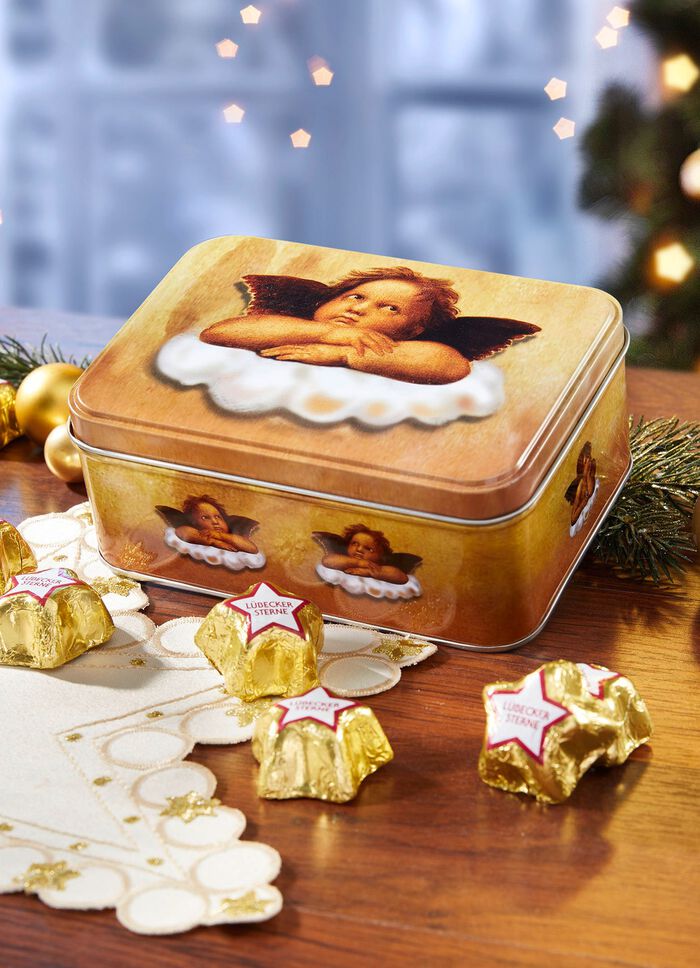 Raphael metalen blik met zoete vulling 