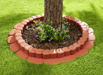 Flexi gazonrand, set van 8, met baan AARDE