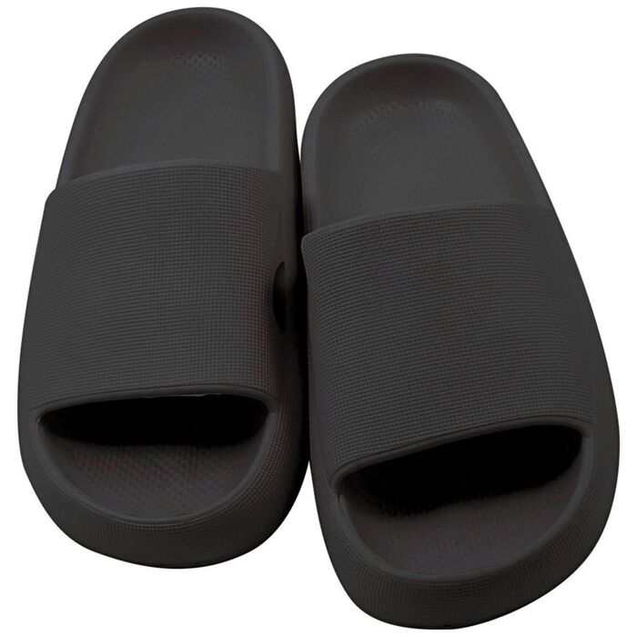 Wolkenpantoffels relaxvital met gegroefde zool 