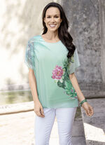 Tuniek met bloemenprint 