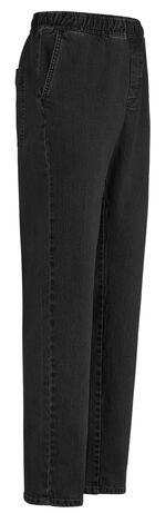 Pull-on jeans in 3 kleuren ZWART