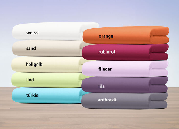 Duurzaam multi-stretch jersey hoeslaken ZAND