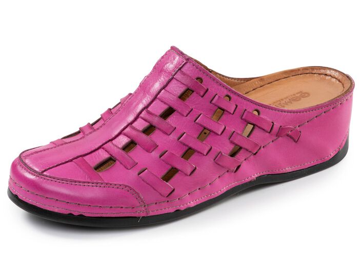 Gemini, zomerklompen voor dames, breedte G, met elastische band 