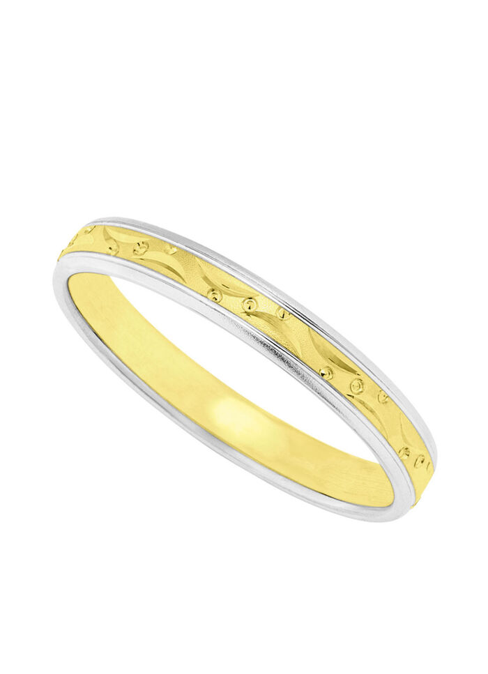 Chique briljante trouwring 