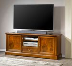 TV-longboard met wortelhoutfineer 